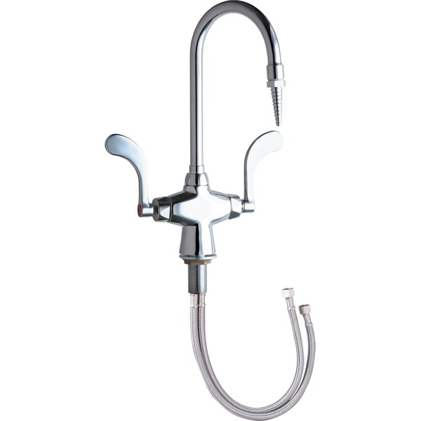 Bathroom Faucet, Single Hole Mount, Chrome plated 1 Hole