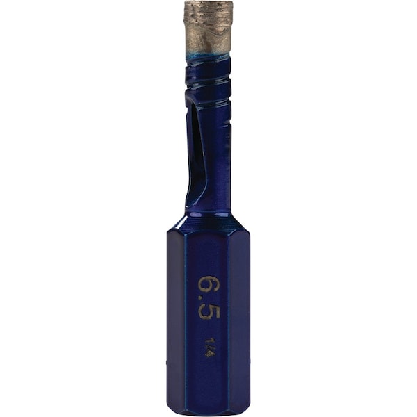 Diamond Drill Bit, Hex Shank 1/4