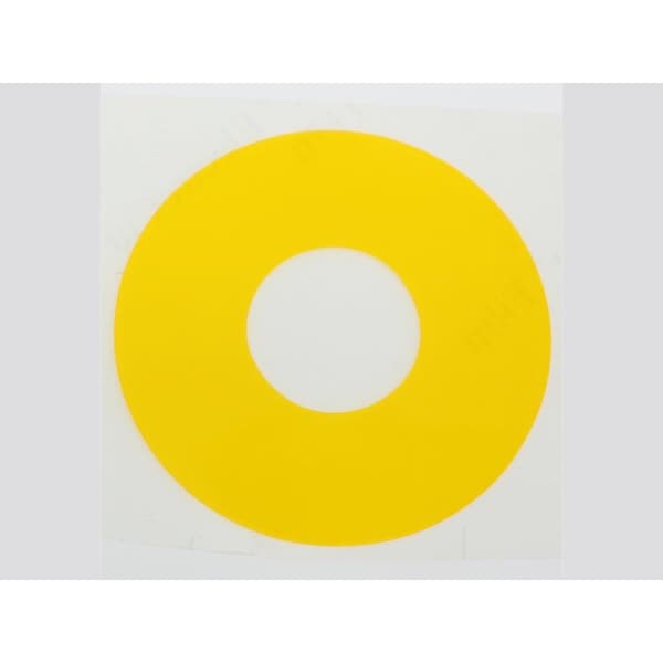 Gauge-Mark Vinyl, Transp, Yellow, 15pcs-2-1/2"