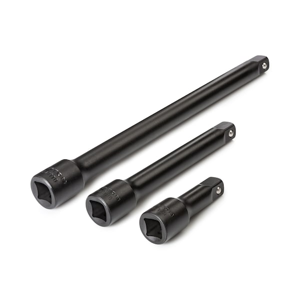 1/2 Inch Drive Impact Extension Set, 3-Piece (3, 6, 10 in.)