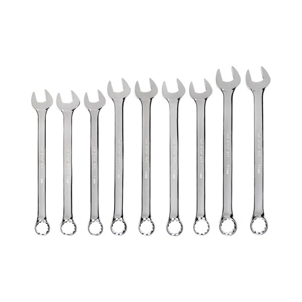 Combination Wrench Set, 9-Piece (33 - 41 mm)