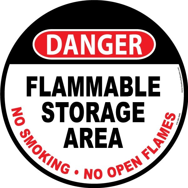 Floor Sign, High Bond, 12", Round, 60-1609-RO12-D529