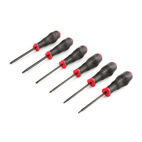 Torx High-Torque Black Oxide Blade Screwdriver Set, 6-Piece (T10-T30)