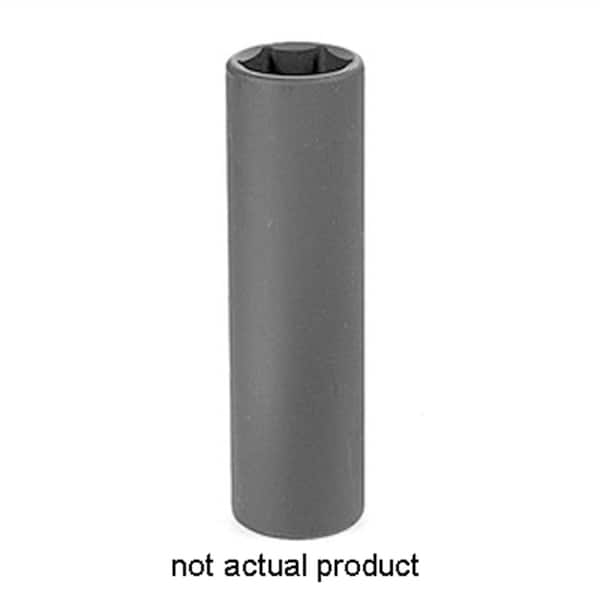 1/2" Drive, 22mm Size, Metric Socket, 6 Points, Extra-Deep 1/2"Dr, X 22mm