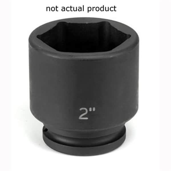 3/4" Drive, 2-9/16" Size, SAE Socket, 6 Points