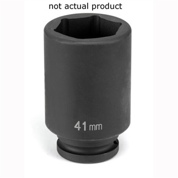 3/4" Drive, 3" SAE Socket, 6 Points, 3/4"Dx3", D