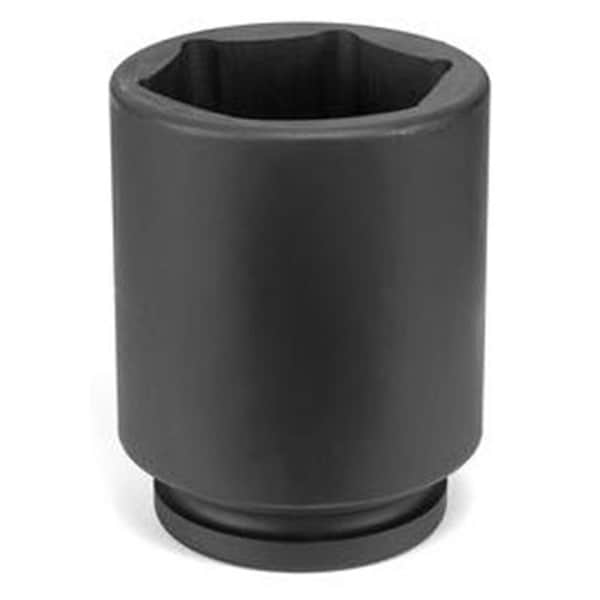 1" Drive, 30mm Size, Metric Socket, 6 Points, 30mm, 1"D, Impact, D, Blk