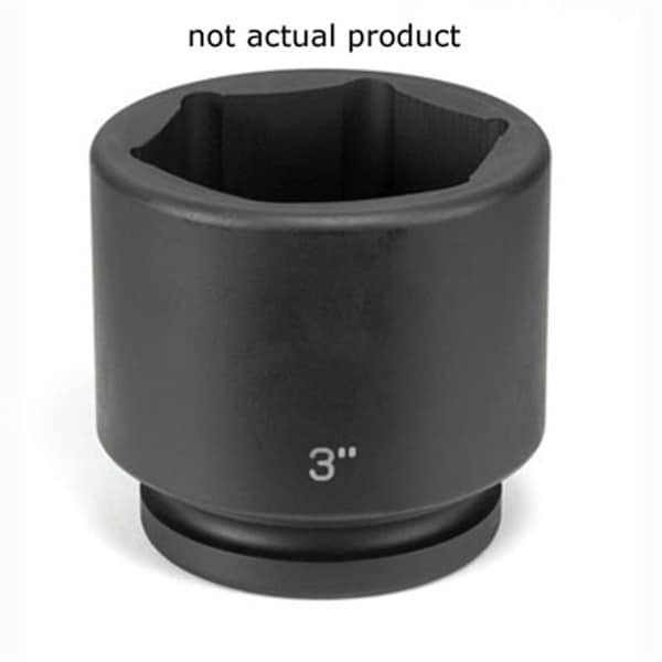 1" Drive, 3-7/8" Size, SAE Socket, 6 Points