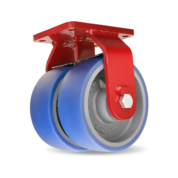 Rigid Caster, Ehd2 8X3 Poly-Soft