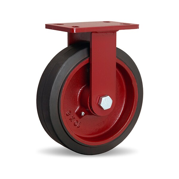 Rigid Caster, Fm 10X2-1/2 Mort