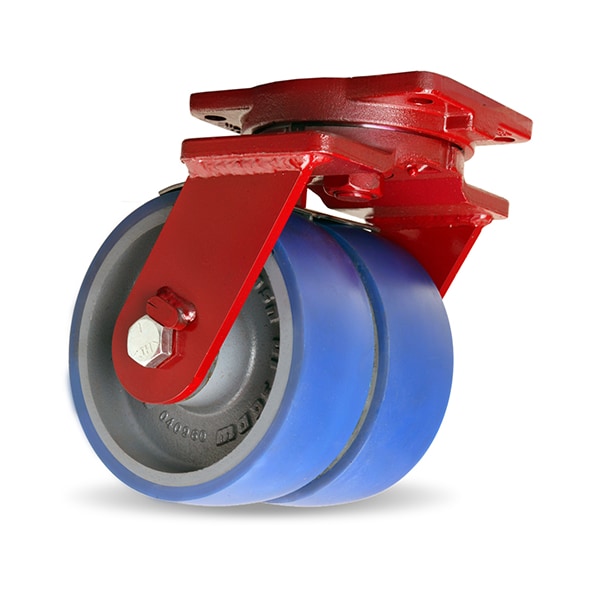 Swivel Caster, Ehd2 8X3 Poly-Soft