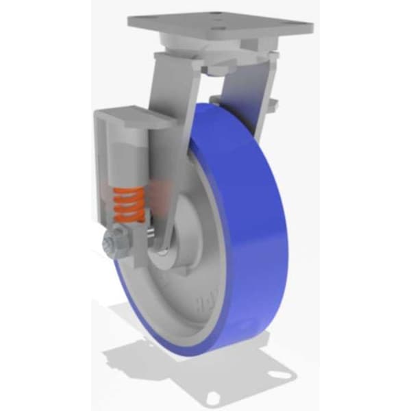 Swivel Spring, Loaded Ch 12/C Poly-Soft
