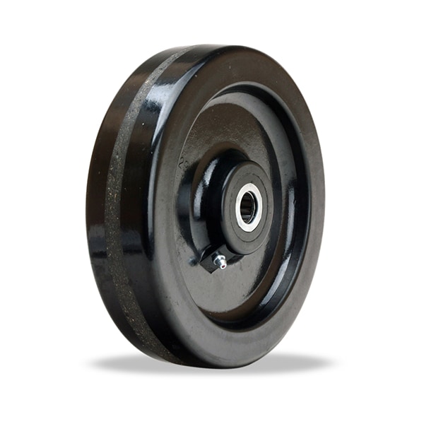 Plastex Wheel 8X2In W/ 1In Rb