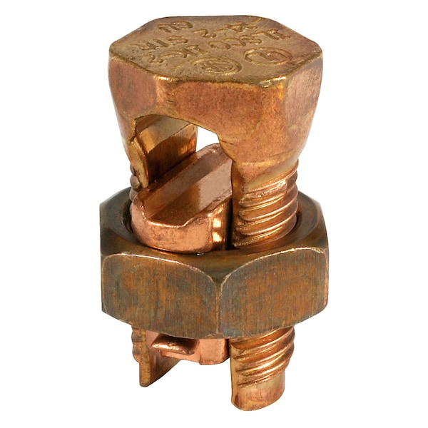 Copper Split Bolt Connector, Cndctr, PK2