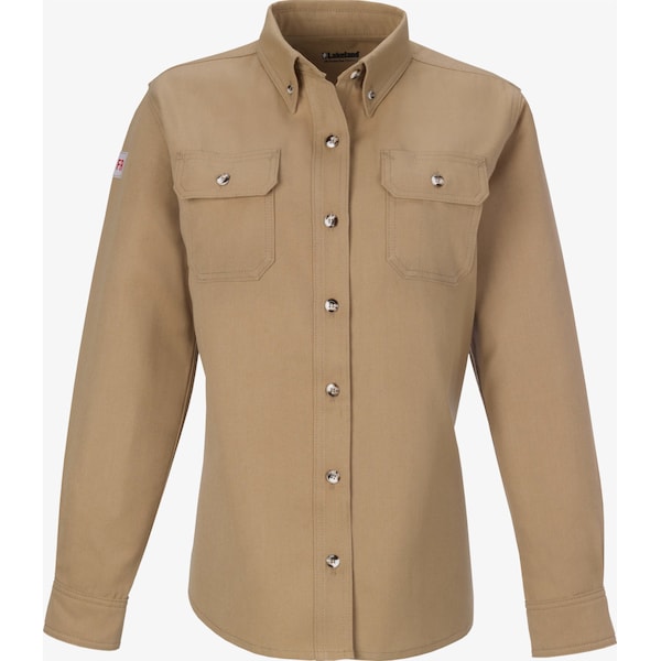 Womens Westex DH FR Shirt, Khaki, 2X