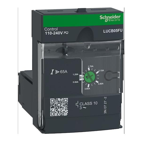 Overload Module, 1.25 to 5A, Class 10, 3P