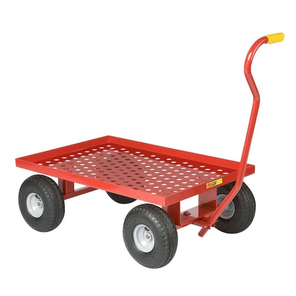 Wagon Truck, 12 ga. Steel/Vinyl (H/Grip), 1200 lb Load Capacity, 13" H