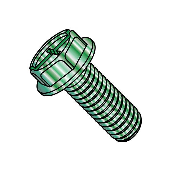 #10-32 x 1/4 in Combination Phillips/Slotted Hex 9000 PK