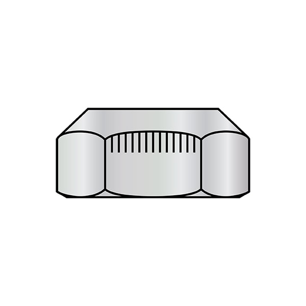 Lock Nut, M10, Steel, Class 10, Wax, 1000 PK