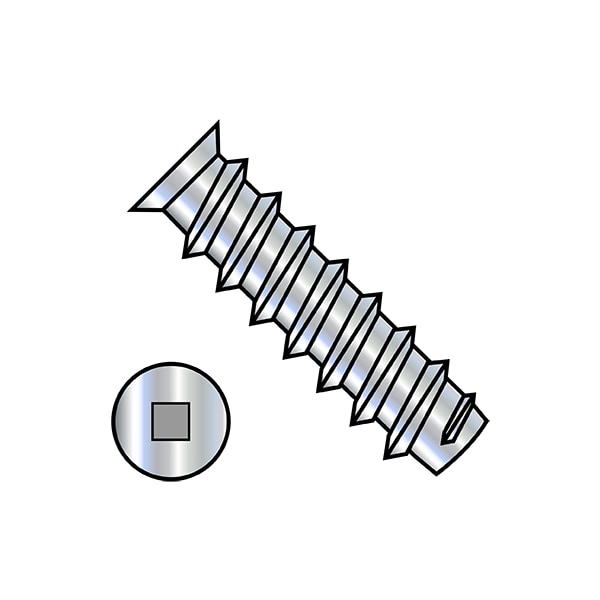 Wood Screw, 11.5 mm, 8000 PK Square Drive