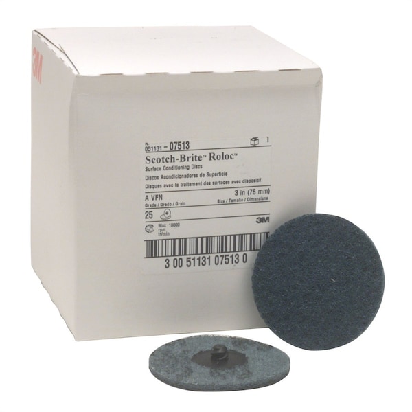 Scotch Brite Roloc Surface Conditioning Discs, 3"