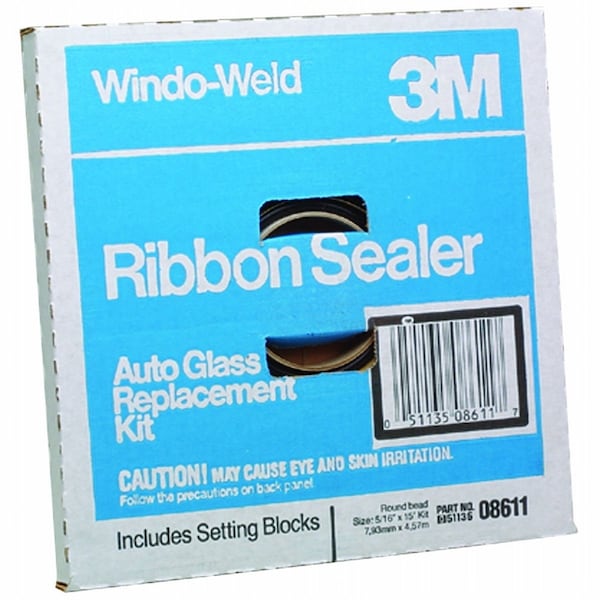 Window-Weld Round Ribbon Sealer, 5/16"X15'