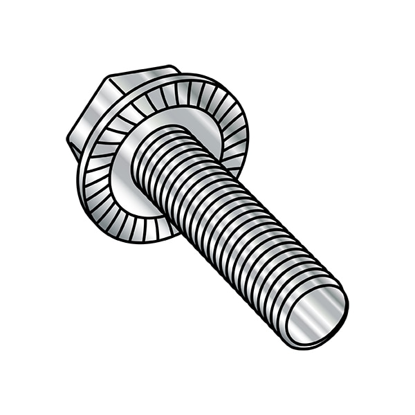 1/2-13in x 1-1/2in Flange Bolts, 18-8 Stainless, 150 PK