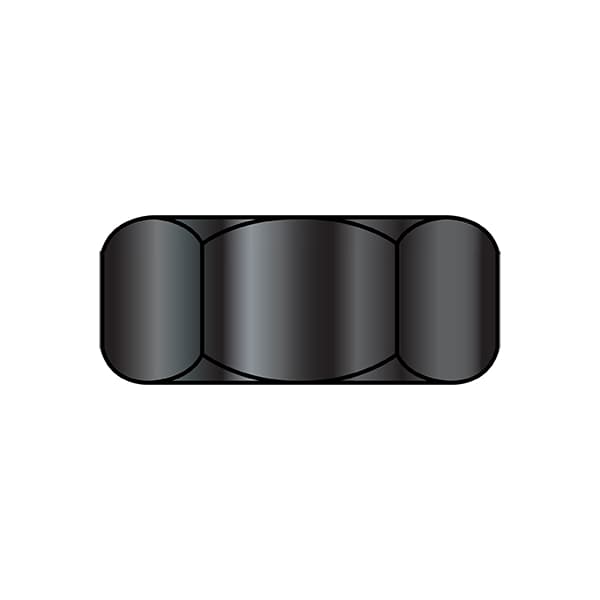 Hex Nut, 5/16"-18, Steel, Zinc Plated, 17/64 in Ht, 2000 PK