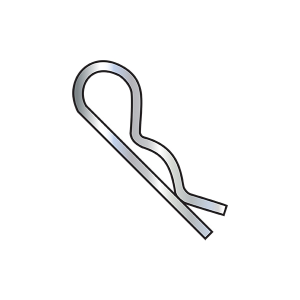 .028X5/8 HITCH PIN CLIPS ZINC, PK5000
