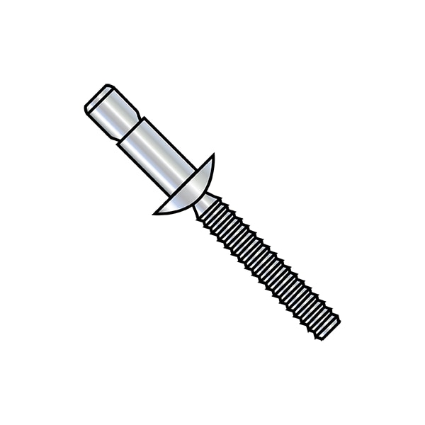 Nail Drive Anchor, 3/16" Dia., 0.437" L, Steel Zinc Plated, 3000 PK