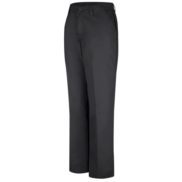 Women's Women's Dura-Kap Industrial Pant, 8, Black, Cotton/Polyester