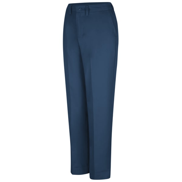 Women's Womens Pant W/Side Elastic, 24, Navy, Cotton/Polyester