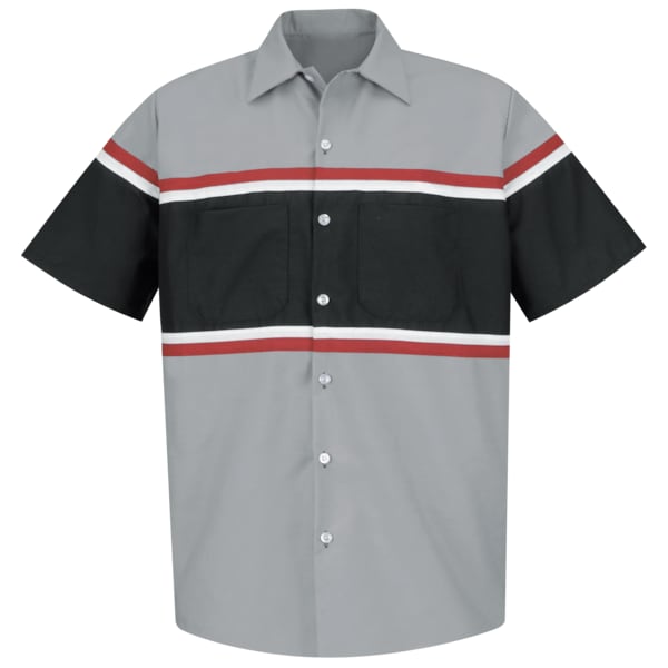 Mns Multi-Stripe Generic Image Shrt, 3XL