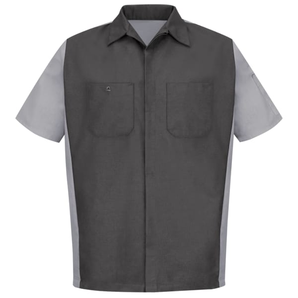 U Ss 65/35 Crew Shirt - Ch/Gray, 3XL