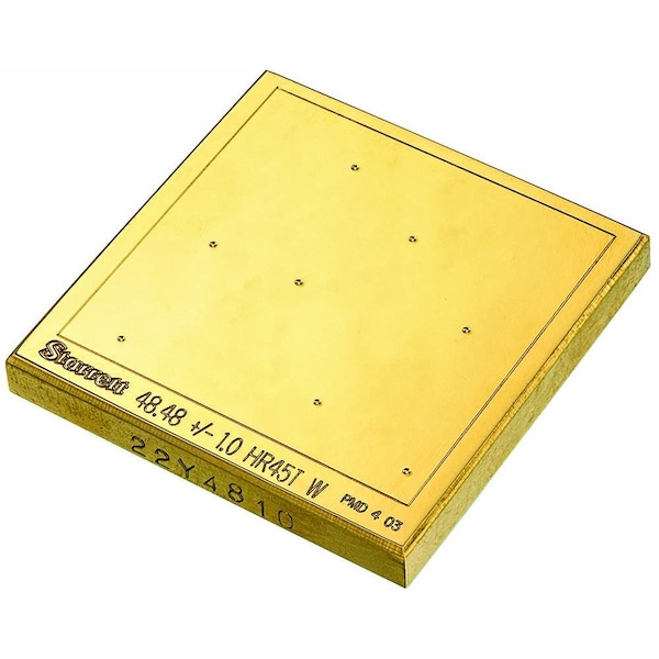 Rockwell Test Block for HR45T40 Scale