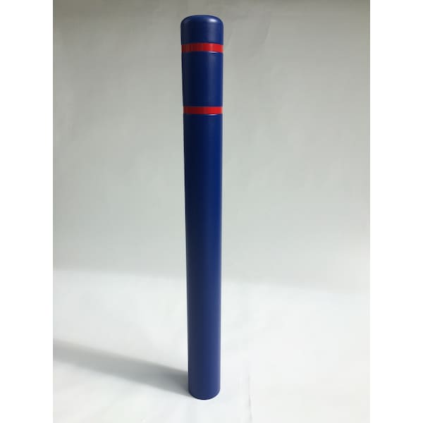 Post Sleeve, 4.5" Dia, 52" H, Royal Blue