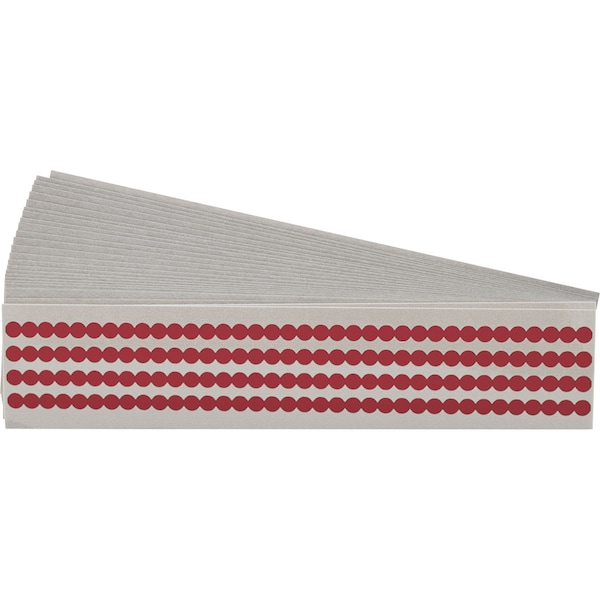 Quik-Dot Markers Vinyl 0.250 in Di, PK 25