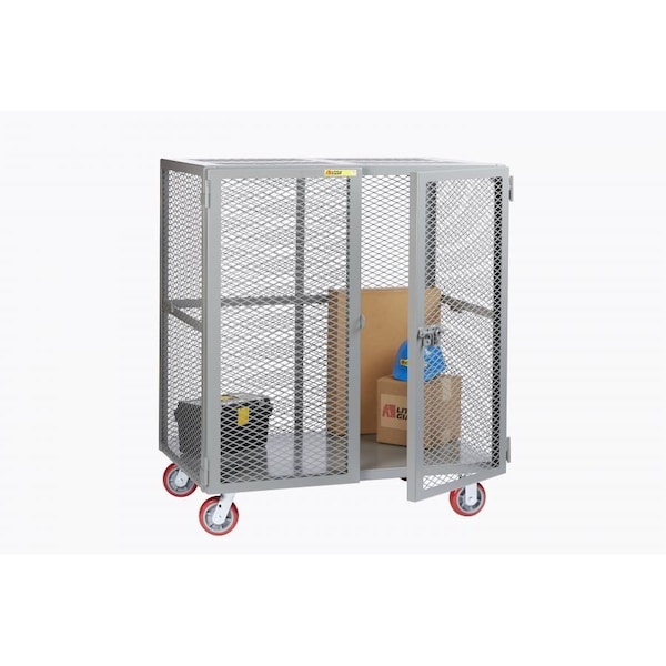 Visible Contents Mobile Storage Locker, Overall Length: 49"