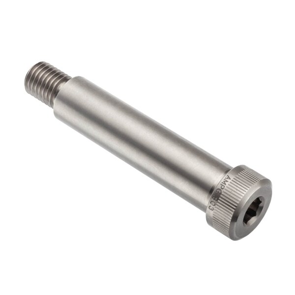 Shoulder Screw, 3A Thr Sz, 1 Thr Lg, 3-3/4 in Shoulder Lg, 18-8 Stainless Steel