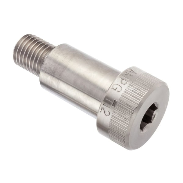 Shoulder Screw, 3A Thr Sz, 1-1/8 Thr Lg, 2-1/2 in Shoulder Lg, Titanium