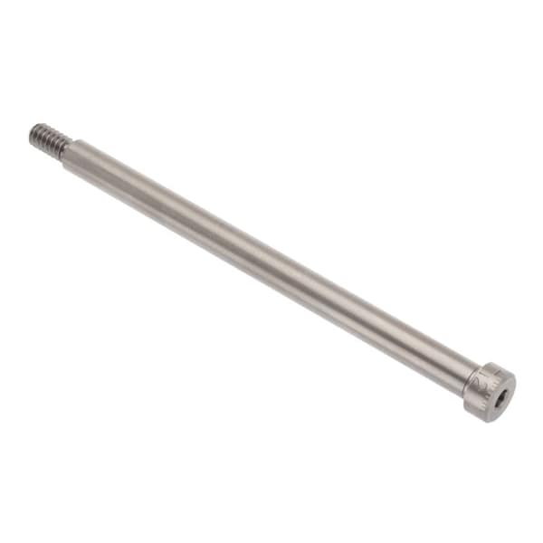 Shoulder Screw, 3A Thr Sz, 7/8 Thr Lg, 4 in Shoulder Lg, Titanium