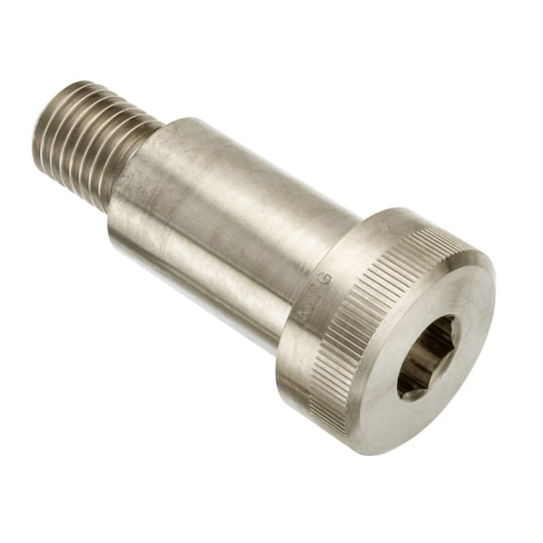 Shoulder Screw, 3A Thr Sz, 1-1/8 Thr Lg, 2-1/2 in Shoulder Lg, Monel
