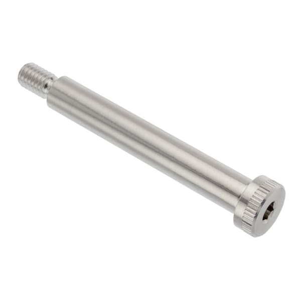 Shoulder Screw, 3A Thr Sz, 5/8 Thr Lg, 4 in Shoulder Lg, Aluminum