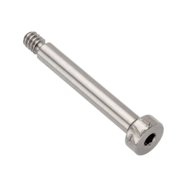 Shoulder Screw, 3A Thr Sz, 3/16 Thr Lg, 1 in Shoulder Lg, Stainless Steel