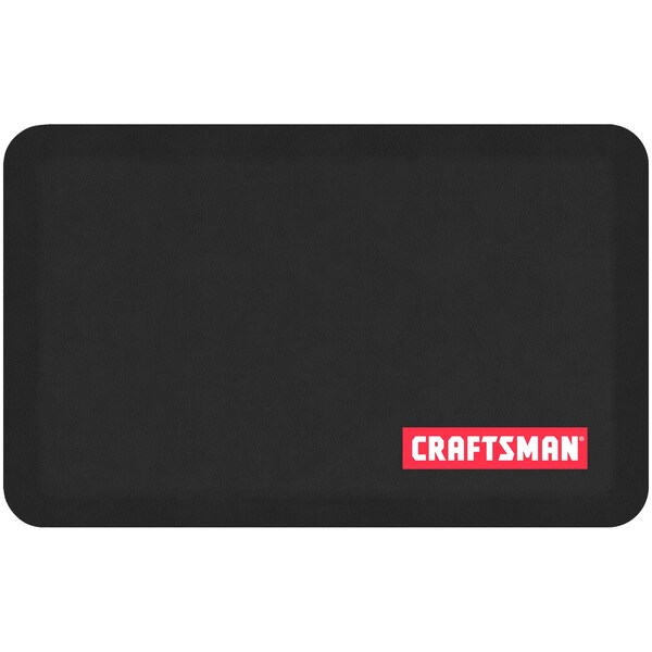 Antifatigue Mat, 32 in L x 20 in W, 0.75 in Thickness, Black