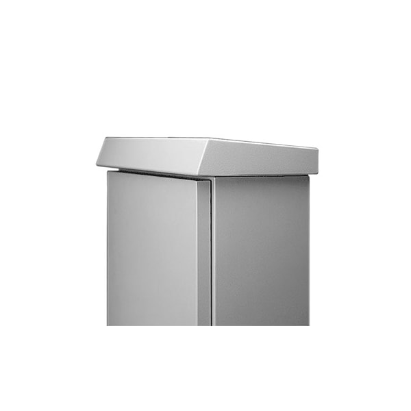 Solar Shield Top, fits 300x150mm, Gray, Aluminum