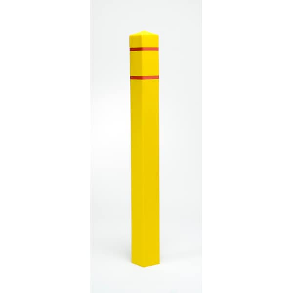 Square Post Sleeve, 6.5" Dia, 55" H, Beig
