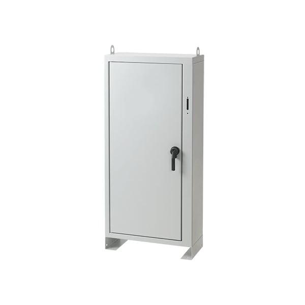 3 Point Latch with Padlock Handle Electrical Enclosures, 60 in H, 18 in D, 27 in W, 1, Steel