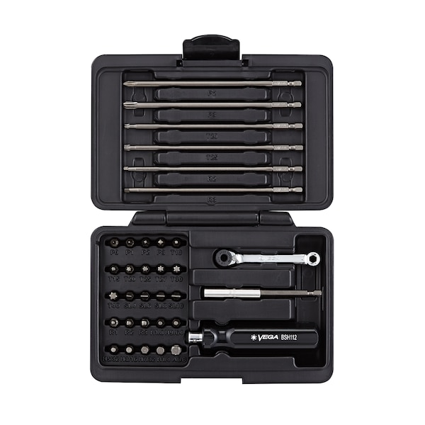 Screwdriver Bit Set, 34Pc Bit And Hand D