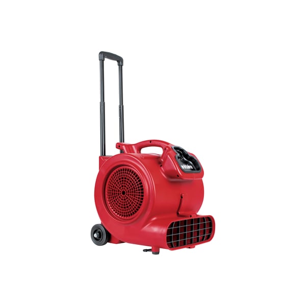 Sanitaire DRY Time Portable Blower with Handle, Red, 1/Each